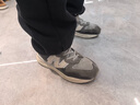 NEW BALANCE4-7歲中童格雷系灰潮酷運動(dòng)鞋5740RS 曬單實(shí)拍圖