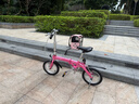 大行（DAHON）折疊自行車(chē)14英寸超輕便攜小輪男女式單車(chē)BYA412 粉色 曬單實(shí)拍圖