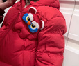 巴拉巴拉童裝兒童羽絨服男童女童2025新款春裝拜年服紅色國風(fēng)寶寶外套加厚 曬單實(shí)拍圖