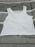 2025款馬甲夏上衣吊帶小背心女短款辣妹露臍無(wú)胸墊運動(dòng)小背心女 單件裝：白色 均碼 大【100-135斤】 曬單實(shí)拍圖