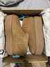 UGG EVERSHEEPSKINS周冬雨同款UGG厚底5cm增高mini雪地靴冬季短筒皮毛一體加厚雪地靴 mini厚底-栗色 39 【建議拍大一碼】 曬單實(shí)拍圖