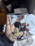迪士尼(Disney)玻璃杯反口杯星星米奇高顏值正版杯子女生水杯 米奇反口杯 350ml 曬單實(shí)拍圖