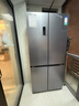 容聲方糖505L十字門(mén)冰箱雙系統循環(huán)主動(dòng)除菌超薄嵌入式一級能效無(wú)霜大容量灰BCD-505P60CZMAD國家補貼 曬單實(shí)拍圖