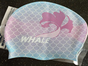 鯨魚(yú)長(cháng)發(fā)女士專(zhuān)用硅膠泳帽加大頭圍 時(shí)尚舒適高彈性印花硅膠泳帽女 人魚(yú)圖案2517-女士長(cháng)發(fā)專(zhuān)用 曬單實(shí)拍圖