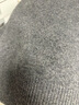 SHANSHAN杉杉【100%純羊毛】翻領(lǐng)假兩件毛衣親膚加厚羊毛衫紅品禮物上衣男 深灰色 L /175 曬單實(shí)拍圖