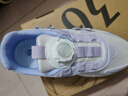 回力（Warrior）童鞋女童運動(dòng)鞋春秋季網(wǎng)面透氣輕便跑步鞋WZ-1710 白/紫35 曬單實(shí)拍圖