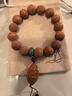 頂妃（DING FEI）尼泊爾鳳眼菩提手串手鏈男女手持文玩菩提子佛珠念珠手持七夕禮物 浮光手持  A21-205 15mm 曬單實(shí)拍圖