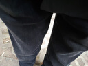 京東京造牛仔褲男士直筒長(cháng)褲春季新款加絨加厚褲子男士休閑褲 黑色 30 曬單實(shí)拍圖