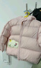 巴拉巴拉童裝兒童羽絨服寶寶男女童2025冬裝嬰兒外套泡芙羽絨208425107201 曬單實(shí)拍圖