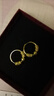 2025爆款國風(fēng)輕奢幸運時(shí)尚百搭金色耳環(huán)小眾設計顯白優(yōu)雅高端氣質(zhì) 2025爆款國風(fēng)耳扣(送精美禮盒) 曬單實(shí)拍圖