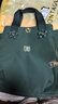 夢(mèng)特嬌2025秋冬新款韓版大容量手提包女包禮物斜挎包 綠色 曬單實(shí)拍圖