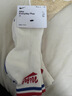 耐克透氣運動(dòng)短襪(3雙)春季輕便緩震針織休閑短款支撐NIKE DX5074 911白/(大學(xué)紅)/白(淺清透藍) L 曬單實(shí)拍圖