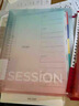 滿(mǎn)樂(lè )文日本滿(mǎn)樂(lè )文SESSION大容量活頁(yè)本雙倍索引頁(yè)科目分類(lèi)學(xué)生用可換替芯 B5漸變色 曬單實(shí)拍圖