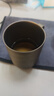 德斯漢菲純鈦馬克杯雙層辦公杯子帶蓋帶濾網(wǎng)水杯女高檔鈦合金茶杯男咖啡杯 輕飲款380ML 曬單實(shí)拍圖