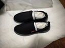 金利來(lái)（Goldlion）男鞋時(shí)尚個(gè)性透氣布鞋輕便舒適休閑鞋50021033201A-黑色-38碼 曬單實(shí)拍圖