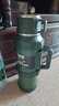 慕馨（moosen）保溫壺杯大容量316不銹鋼暖水壺熱水瓶戶(hù)外旅行壺保冷杯便攜車(chē)載 2.5L綠色【72H長(cháng)效保溫】可裝5.0斤水+質(zhì)保十年 曬單實(shí)拍圖