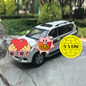 躍紀生1:18 霸道PRADO普拉多汽車(chē)模型一汽豐田原廠(chǎng) 2010款越野車(chē)仿真 白色拉花 曬單實(shí)拍圖