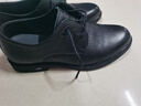 金猴皮鞋男士頭層牛皮商務(wù)正裝鞋日常休閑通勤辦公舒適單鞋男Q28167 黑色 39 曬單實(shí)拍圖