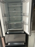 美的（Midea）417法式多門(mén)四開(kāi)門(mén)嵌入式60CM超薄一級雙變頻智能家用電冰箱MR-417WFPE流蘇銀國家補貼20% 曬單實(shí)拍圖