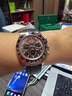 勞力士宇宙計型迪通拿系列 自動(dòng)機械機芯 100米防水 巧克力色表盤(pán) 40mm 曬單實(shí)拍圖