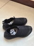 駱駝（CAMEL）防潑水御寒免系軟彈抓地加絨恒溫保暖棉鞋 G15W171018 黑色 43 曬單實(shí)拍圖
