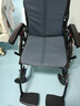 希維爾康復手動(dòng)輪椅家用醫用輕便可折疊殘疾老人專(zhuān)用助力出行多功能手推輪椅 04升級款S型座椅+20寸后輪+腳踏可拆扶手可掀起 曬單實(shí)拍圖