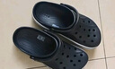 CROCS卡駱馳貝雅卡駱班|205089 黑色/白色-066 41/42(260mm)  曬單實(shí)拍圖