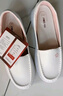 緋櫻可愛(ài)護士鞋女春夏真牛皮軟底舒適透氣輕便醫護工作鞋NF06 白色 38 曬單實(shí)拍圖