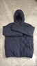 輕薄短款菱格棉衣男士2026春季冬裝韓版潮流連帽休閑保暖棉服外套 藏青色-【806連帽款】 M 建議90-110斤 曬單實(shí)拍圖