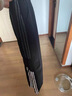 駱森馳（LUOSENCHI）傳奇商行三條桿休閑褲子男女生時(shí)尚條紋拼接情侶寬松運動(dòng)直筒長(cháng)褲 黑色 M 曬單實(shí)拍圖