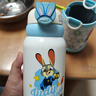 迪士尼（Disney）兒童保溫杯550ml男女上學(xué)專(zhuān)用幼兒園316吸管杯子帶杯套10652-4 曬單實(shí)拍圖