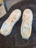 啄木鳥(niǎo)練車(chē)專(zhuān)用鞋女薄底軟底駕考科目二科二科三秋冬舒適學(xué)車(chē)透氣開(kāi)車(chē)鞋 米銀色 36 標準碼 曬單實(shí)拍圖