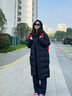 李寧（LI-NING）國旗款羽絨服新年戰袍男女同款冬季新款高蓬松加厚保暖長(cháng)款羽絨服 榮耀系列國旗款【長(cháng)款過(guò)膝85%絨子含量 】 S 曬單實(shí)拍圖