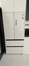 美的（Midea）M60機皇550法式多門(mén)冰箱523L大容量超薄嵌入式雙系統除菌一級能效制冰白色MR-550WUFIPZE國家補貼 曬單實(shí)拍圖