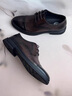 公羊男士高端商務(wù)休閑黑色正裝皮鞋2025新款頭層牛皮軟底舒適男鞋 黑色98907 標準皮鞋碼 42 曬單實(shí)拍圖
