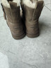 星期六雪地靴女加絨加厚防滑東北短靴北方抗寒2025新款冬季防寒 卡其色 36 (230mm) 標準碼 曬單實(shí)拍圖