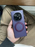 智父oppo findn5手機殼新款oppo find n5折疊屏超薄hh保護套磁吸防摔oppofind n5中軸鉸鏈全包高級外殼 高清款【慕紫色】磁吸支架*鉸鏈全包 曬單實(shí)拍圖
