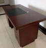 洛來(lái)寶木質(zhì)油漆辦公桌帶抽屜寫(xiě)字桌臺式職員財務(wù)1.4米辦公桌單人 曬單實(shí)拍圖