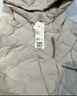 優(yōu)衣庫女裝PUFFTECH空氣棉服連帽外套/25秋冬新款478571 30 淺米色 M 曬單實(shí)拍圖