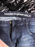馬克華菲【零壓褲】牛仔褲男2026春季新款港風(fēng)刺繡寬松潮流直筒長(cháng)褲子2808 黑色311 34 曬單實(shí)拍圖