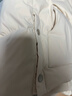 BEIN SPACE冬季新品95白鵝絨800蓬戶(hù)外輕量鵝絨馬甲防風(fēng)背心C004 燕麥白 S 曬單實(shí)拍圖