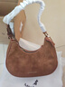稻草人包包女包2026新款秋冬百搭腋下包復古時(shí)尚單肩包生日禮物送女生 棕色 曬單實(shí)拍圖