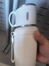 柏邦保溫杯女款2025新款水杯女生高顏值316不銹鋼兒童小學(xué)生上學(xué)專(zhuān)用 奶油白600ml【茶隔+杯刷】 生日禮物送女友【24小時(shí)保溫保冷】 曬單實(shí)拍圖