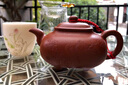 瑯庭琊坊宜興紫砂壺純全手工名家正宗原礦朱泥大容量泡茶壺功夫茶具傳爐壺 朱泥四方傳爐（小款） 250ml 曬單實(shí)拍圖