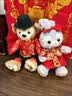 萌尚偶星黛露公仔壓床娃娃一對(duì)結(jié)婚新年禮物節(jié)日送新人新婚慶用婚房 中式良緣(一對(duì)) 50cm折耳款(手提袋裝) 曬單實(shí)拍圖
