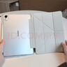 崇尚美適用華為Matepad11.5S保護套2024款11.5英寸帶筆槽華為平板電腦保護殼亞克力抗摔防彎 3+Y折疊【太空灰】帶磁吸 Matepad11.5S/Air【11.5英寸】 曬單實(shí)拍圖