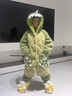 兒童睡衣男童睡袍冬季三層夾棉加絨加厚珊瑚絨柯南小孩套裝家居服 YX8804柯南三層夾棉套 0度左右穿 140 大童S碼身高140-150cm90斤內 曬單實(shí)拍圖