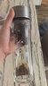 蘇泊爾玻璃杯純鈦抗菌泡茶杯一鍵開(kāi)蓋商務(wù)雙層茶水分離杯男士車(chē)載水杯 曬單實(shí)拍圖