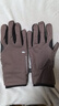 蕉下（beneunder）手套冬季女男秋冬保暖加絨防寒騎行防風(fēng)雨防滑可觸屏自行車(chē)手套 烏木紫【LS46524】 M 曬單實(shí)拍圖