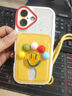 孜泰 適用蘋(píng)果17手機殼iphone17保護套立體個(gè)性創(chuàng  )意防摔殼【立體笑臉-送掛繩】 曬單實(shí)拍圖